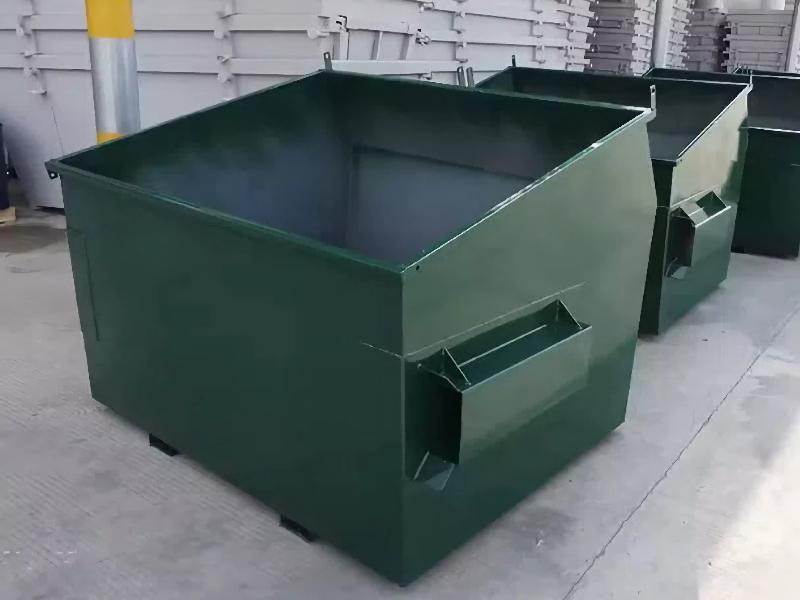 lockable dumpster