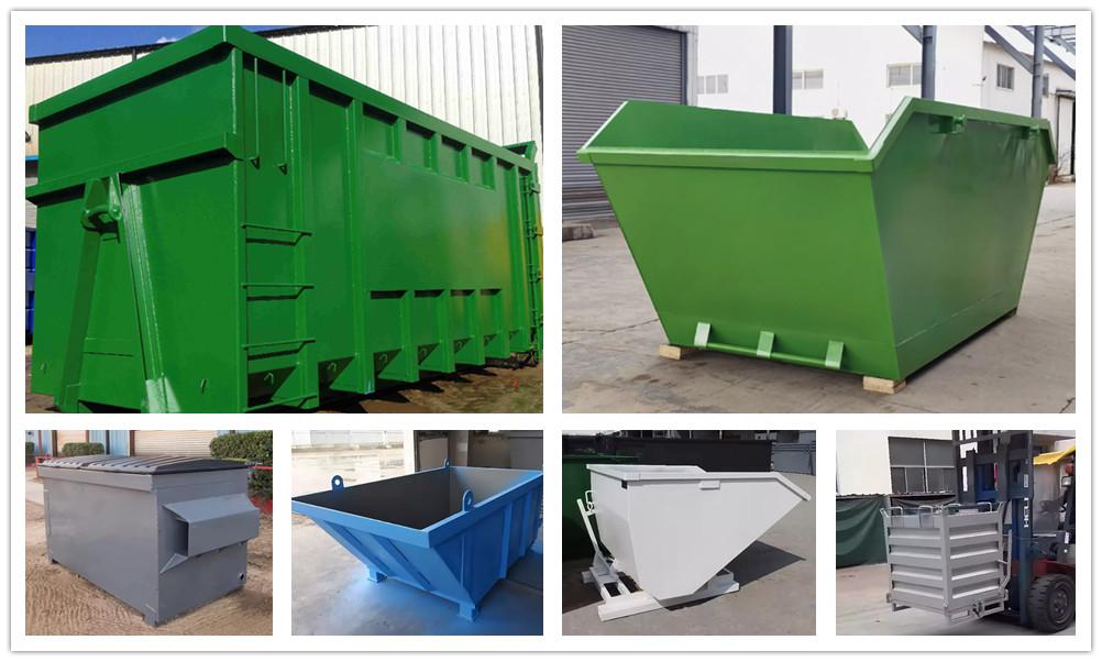 concrete skip bin